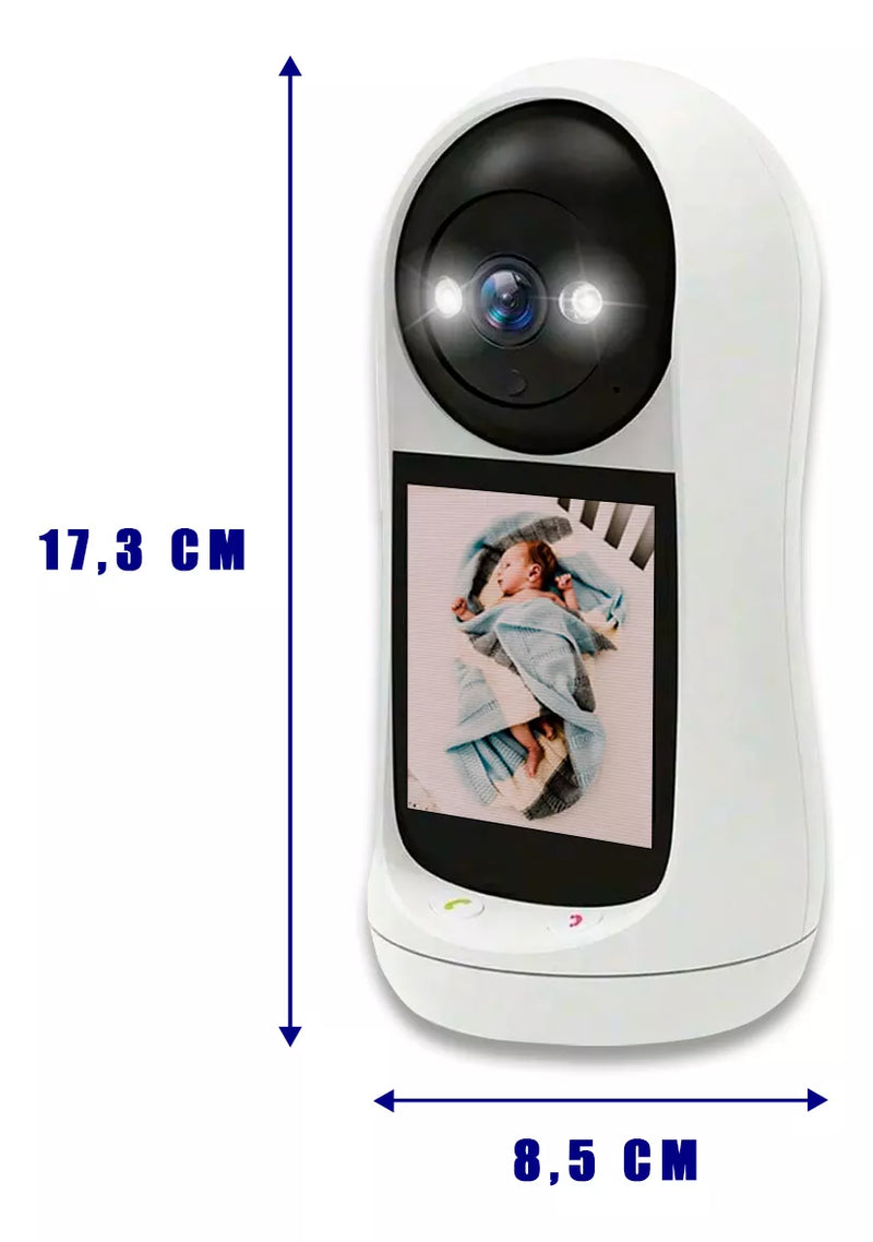 Video Baby Monitor with Wi-Fi and Microphone