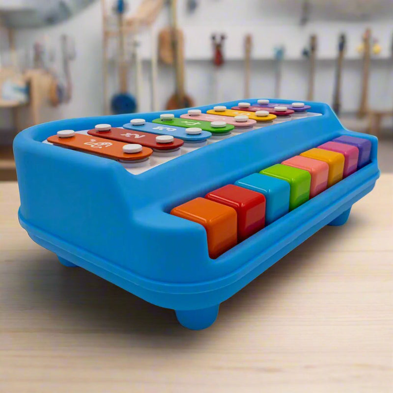 2 in 1 Musical Xylophone & Piano Toy for Kid | 8 Pin Toy | Interactive Toys | Musical Toy