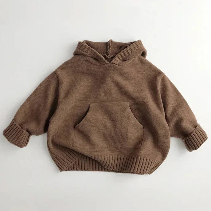 Hoodie Loose Knit Unisex Sweater