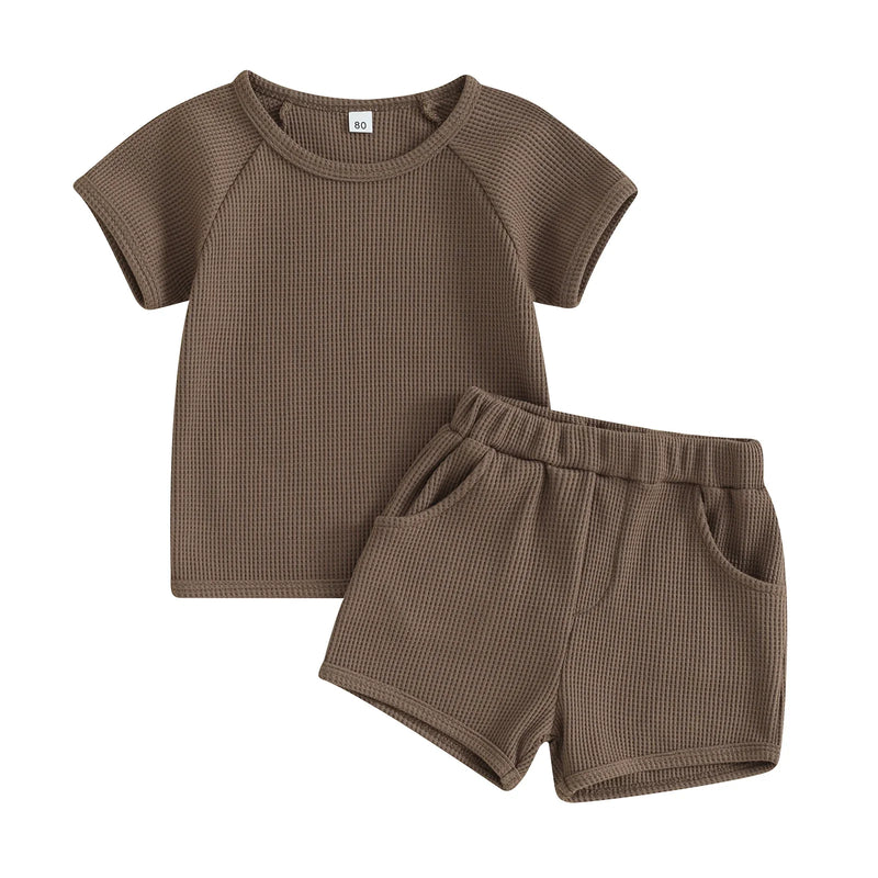 Ribbed Neutral 2-Piece Set