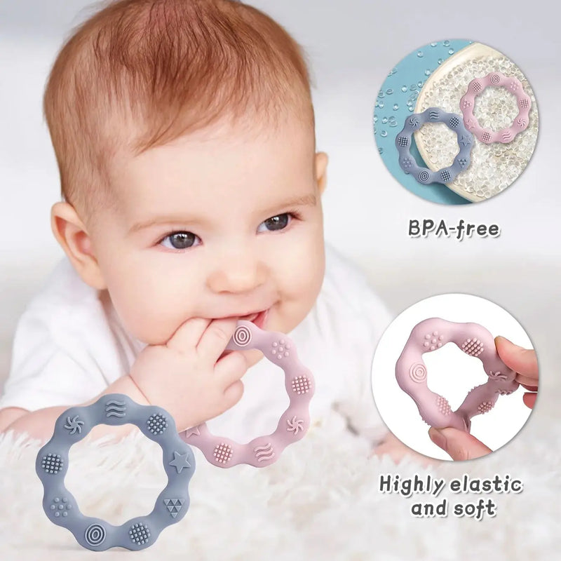 Baby Silicone Teether Health Care Molar Toys