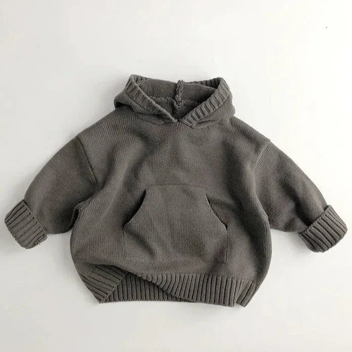 Hoodie Loose Knit Unisex Sweater